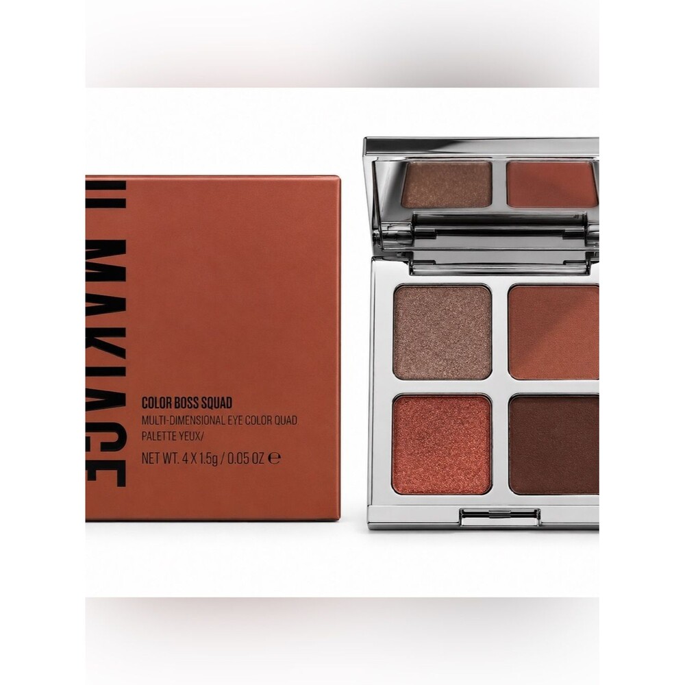 IL MAKIAGE Color Boss Squad Multi-Dimensional Eye Color Quad - BNIB